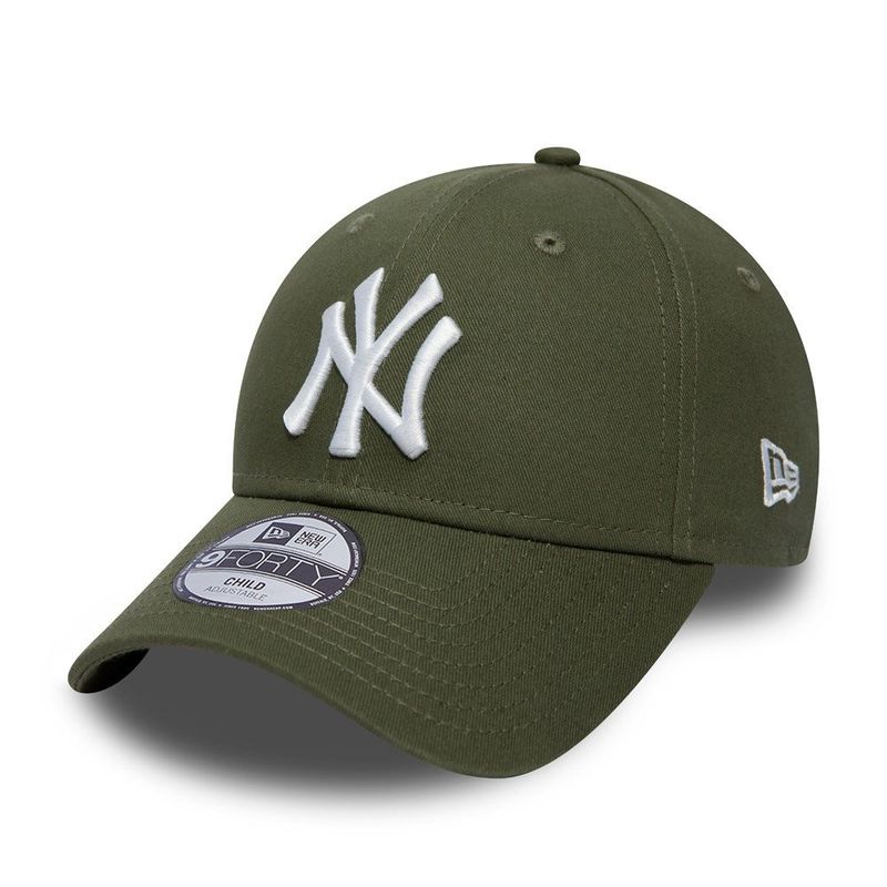 9forty New York Yankees League Essential Green Kids - New Era