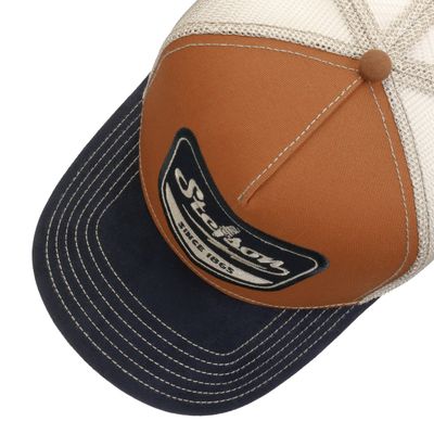 Trucker Cap Spark Plug Navy/Rust Orange - Stetson