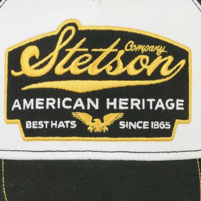 American Heritage Keps Trucker Black - Stetson