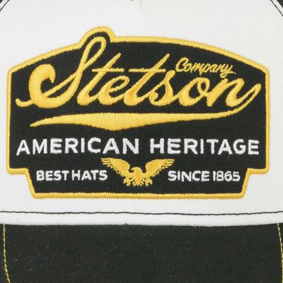 Trucker Cap American Heritage Black/White - Stetson