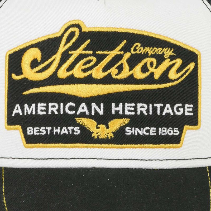 Trucker Cap American Heritage Black/White - Stetson