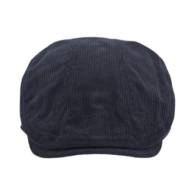 WILD Corduroy Sixpence Navy Cap  - Upfront