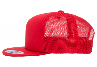 Foam Trucker Keps Red 6005FF - Yupoong - Fri frakt