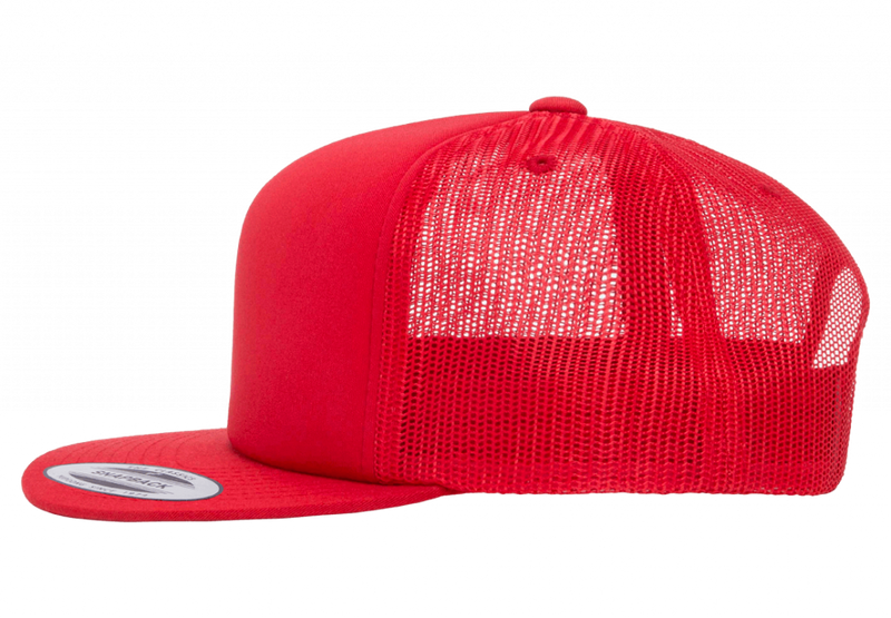 Foam Trucker Keps Red 6005FF - Yupoong - Fri frakt