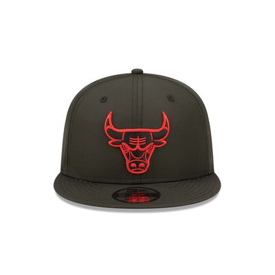 9fifty Chicago Bulls Neon Pack Snapback Cap Black - New Era
