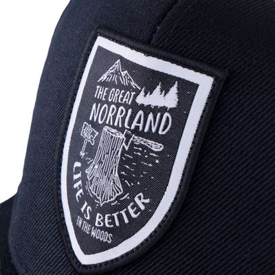 STOCK Life Better in The Woods Norrland Black/White - SQRTN