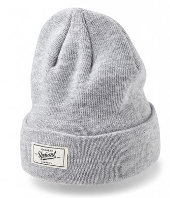 GASTON 2 Beanie Light Grey Melange i lager för snabb leverans