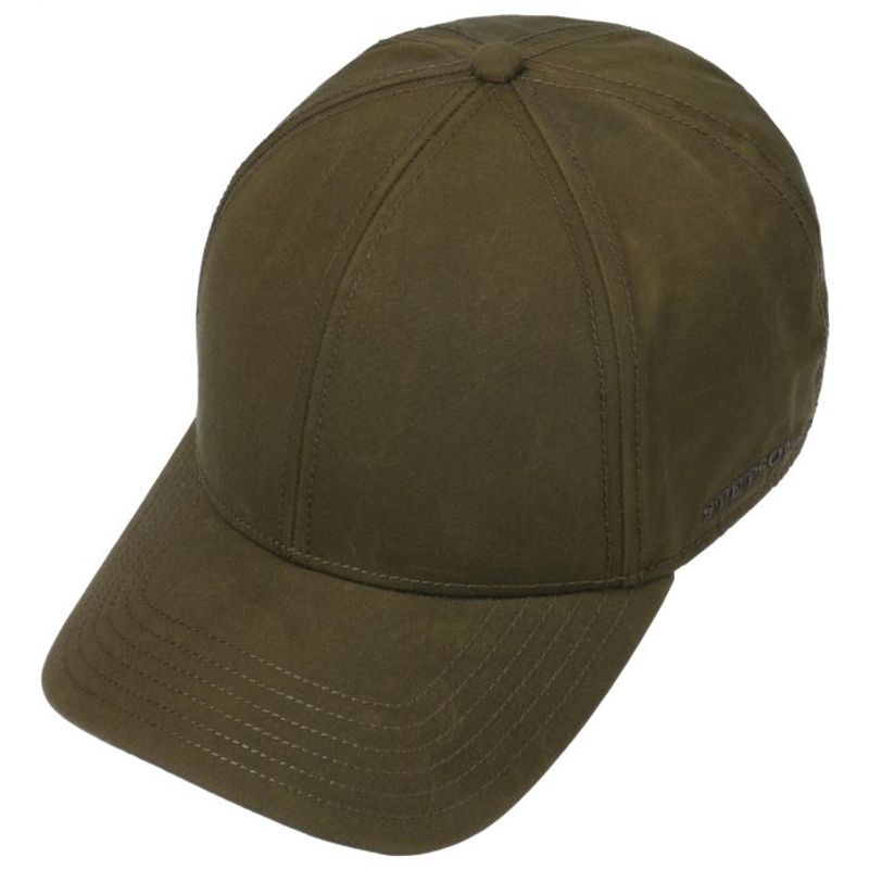 Waxed Cotton Cap UV Protected Green OS - Stetson