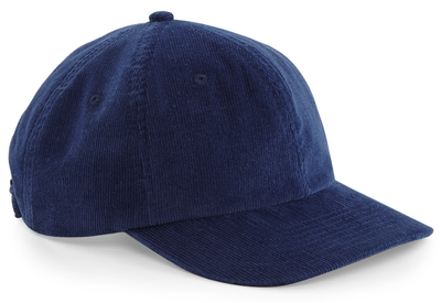 Heritage Cord Oxford Navy Dad Cap  - Beechfield