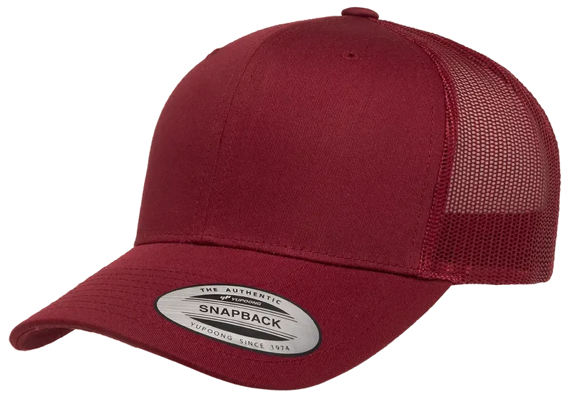 Trucker Keps Cranberry 6606T - Yupoong/Flexfit