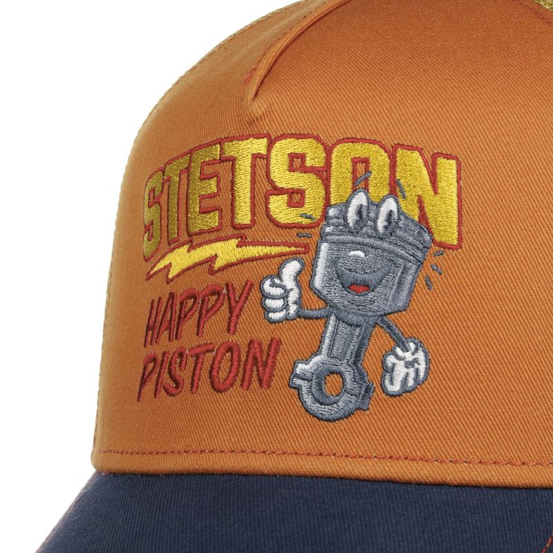 Happy Piston Trucker Cap - Stetson
