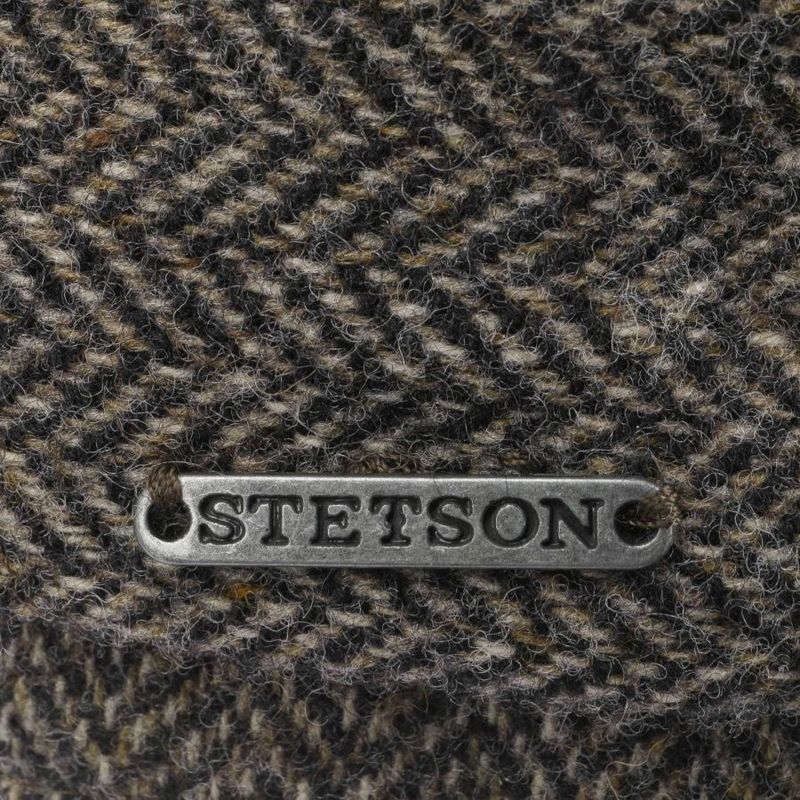 Driver Cap Wool Herringbone Antramelange- Stetson