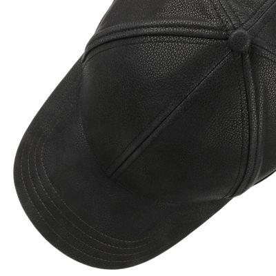 Chevrette Cowhide Cap Earflaps Black - Stetson