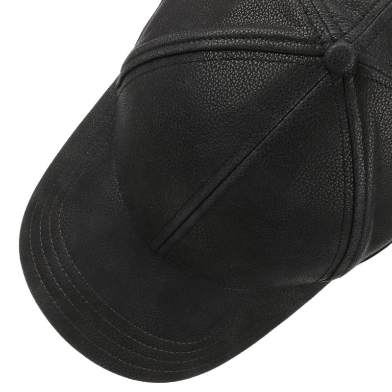 Chevrette Cowhide Cap Earflaps Black - Stetson