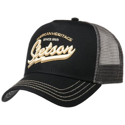 Trucker Cap American Heritage Classic Black  - Stetson