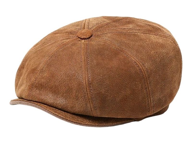 6-Panel Cap Pigskin Brown Stetson