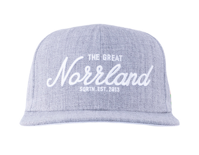 The Great Norrland Black Snapback Grey - SQRTN