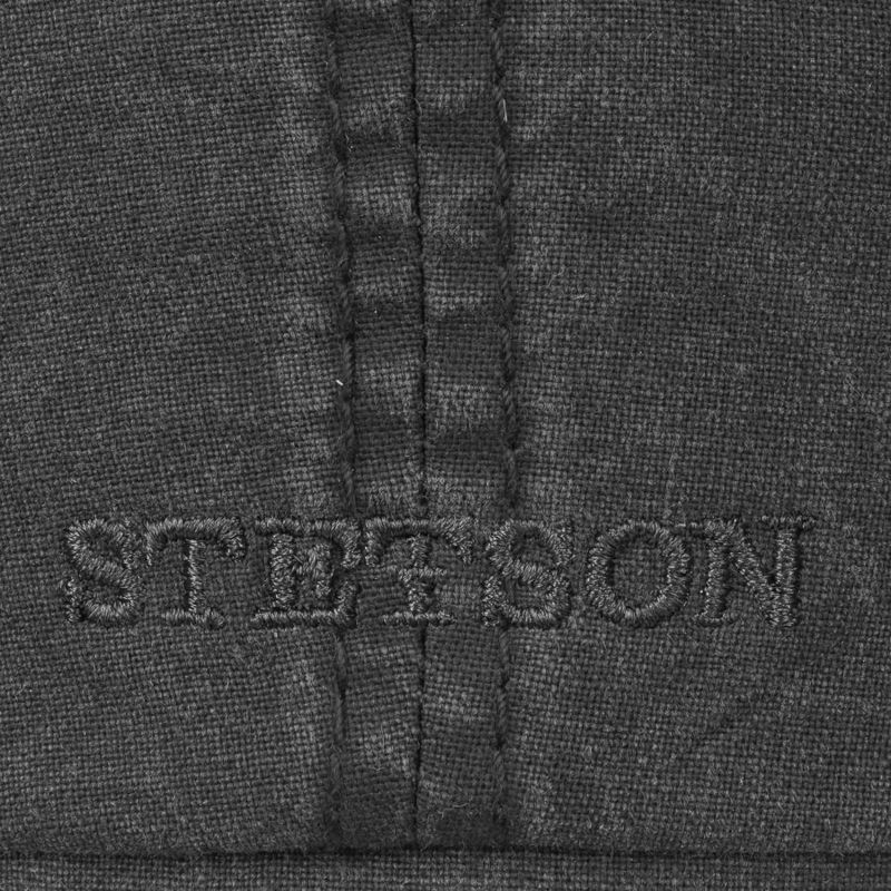 Hatteras Delave Organic Cotton Black Stetson