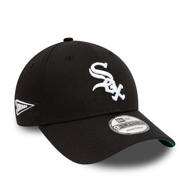 9forty Chicago White Sox Side Patch Black Cap - New Era