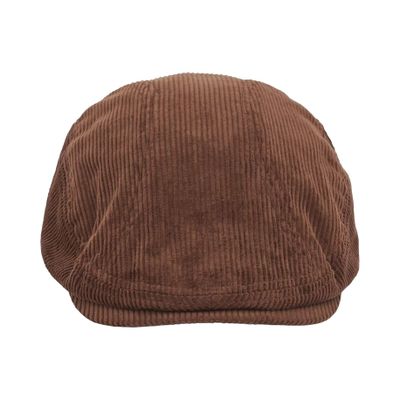 WILD Corduroy Sixpence Dark Brown Cap  - Upfront