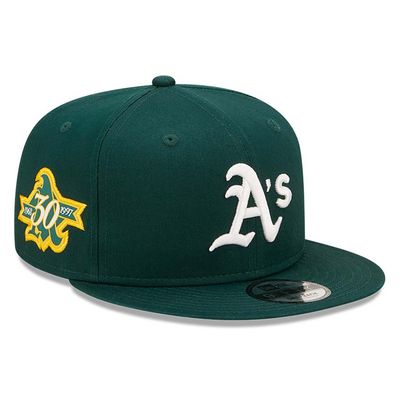 Oakland Athletics Side Patch TEAM Green 9FIFTY Snapback Cap