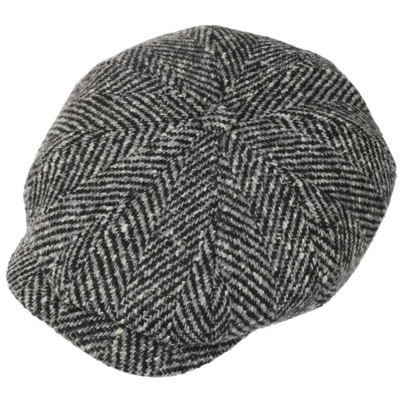 Hatteras Herringbone WV Grey-Melange Stetson