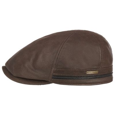 Duck Cap Cowhide EF Brown/Black Stetson