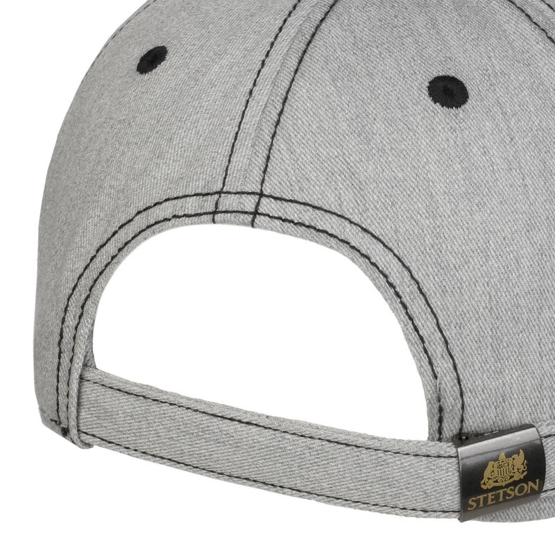 Classic Cotton Melange Cap Light Grey UV 40+ - Stetson