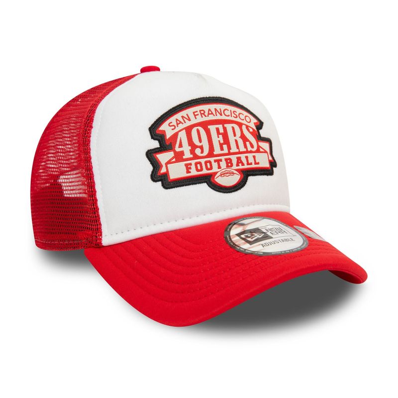 San Francisco 49Ers NFL Red E-Frame Trucker Cap - New Era