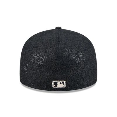 New York Yankees MLB Black 59FIFTY A-Frame Fitted Cap - New Era