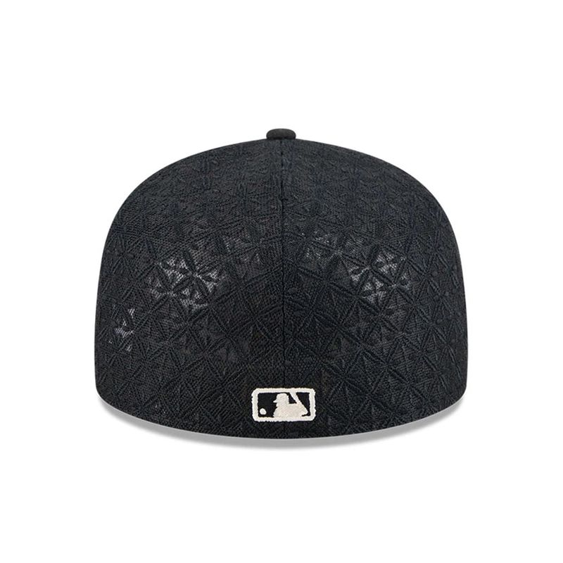 New York Yankees MLB Black 59FIFTY A-Frame Fitted Cap - New Era