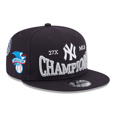 New York Yankees Champions Patch Navy 9FIFTY Snapback - New Era
