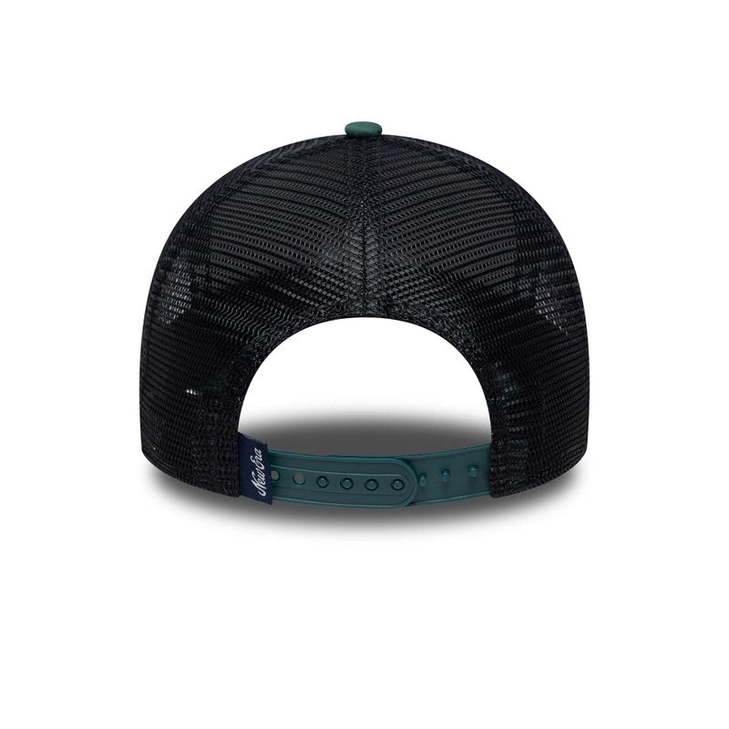 New Era 9FORTY A-Frame Trucker Patch Dark Green