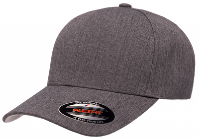 Flexfit® Heatherlight Dark Grey Melange Cap - Flexfit/Yupoong