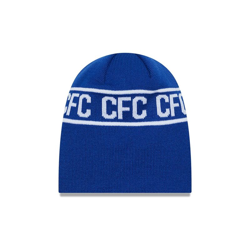 Chelsea FC Letter Blue Cuff Knit Beanie - New Era