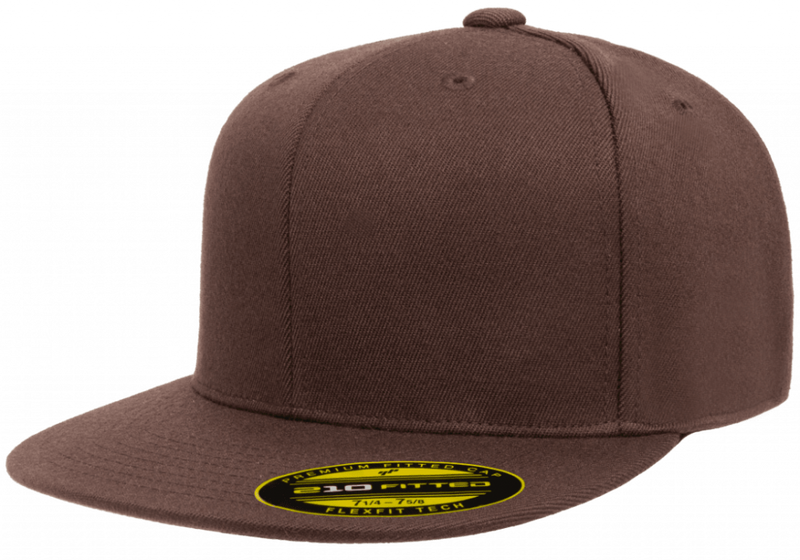 Flexfit 210® Premium Fitted Brown 6210 - Flexfit/Yupoong