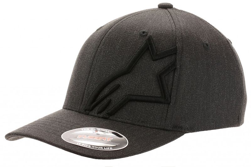 Corp Shift 2 Dark Heather Grey/Black Flexfit Keps - Alpinestars