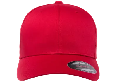 Flexfit Organic Cotton Red Cap - Flexfit