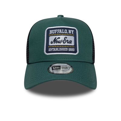New Era 9FORTY A-Frame Trucker Patch Dark Green