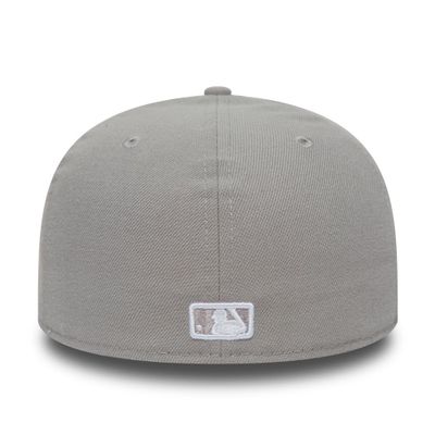 LA Dodgers MLB Basic Grey 59FIFTY Fitted Cap - NOS - New Era