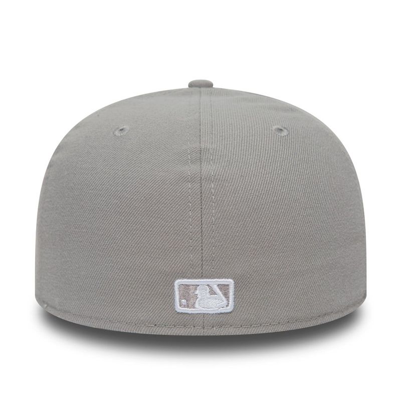 LA Dodgers MLB Basic Grey 59FIFTY Fitted Cap - NOS - New Era
