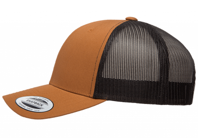 Trucker Retro Caramel/Black 6606 - Yupoong