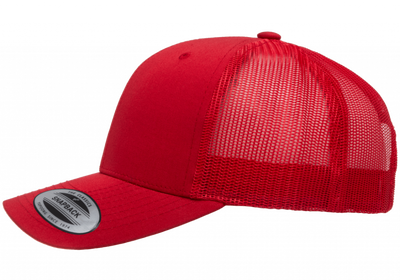 Trucker Retro Red 6606- Yupoong