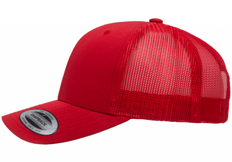 Flexfit Trucker Red 6606- Yupoong