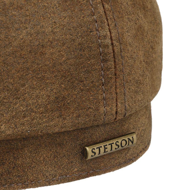 Stetson 6-Panel Cap Pigskin Brown