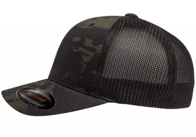 Multicam Dark Camo Flexfit Trucker 6606MC  i lager Flexfit