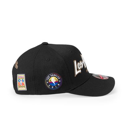 Allstar Script Patch - Los Angeles Lakers Black - Mitchell & Ness