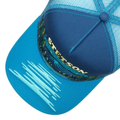 Stetson Trucker Landscape Blue