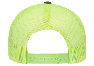Retro Trucker 2-Tone Charcoal / Neon Green -Yupoong