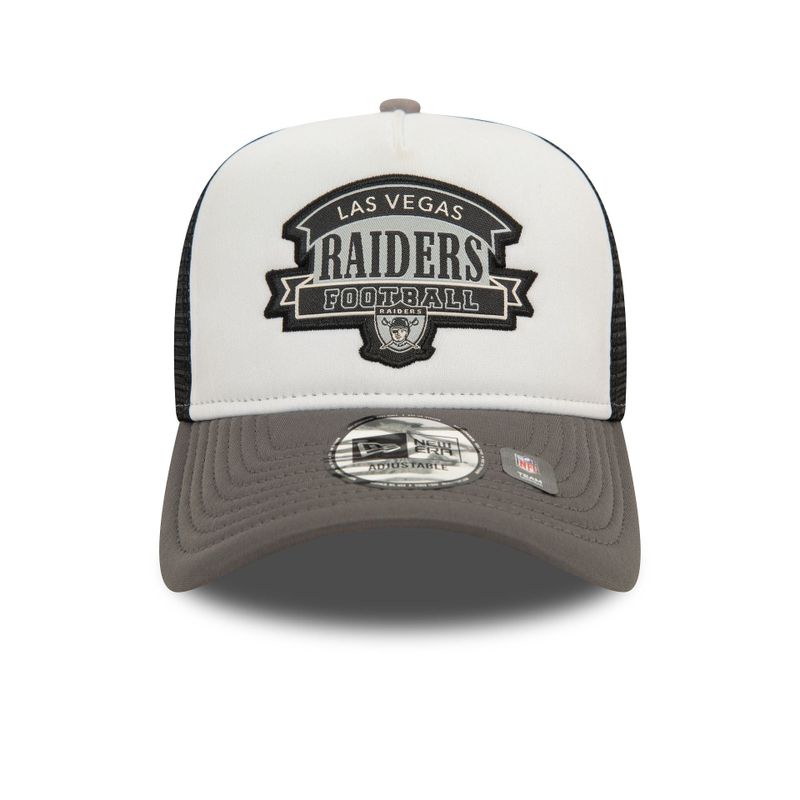 Las Vegas NFL Dark Grey E-Frame Trucker Cap - New Era